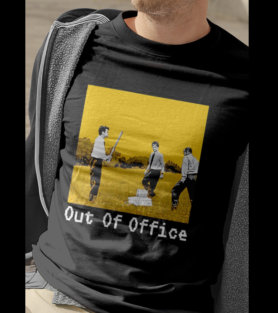 Out Of Office Space 1999 Printer Destruction Scene T-Shirt