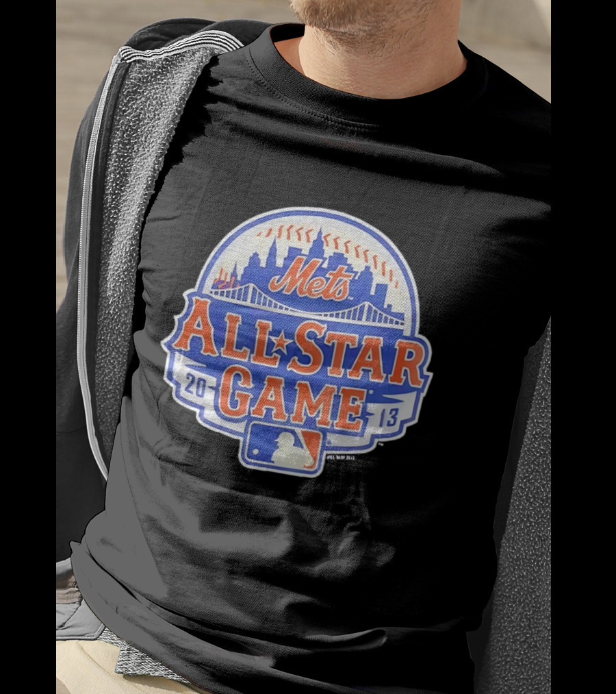 New York Mets 2013 All Star Game Skyline Baseball T-Shirt