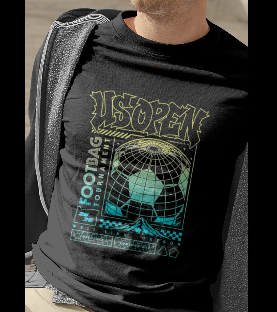 US Open Footbag Tournament 2026 West Linn Oregon Event T-Shirt