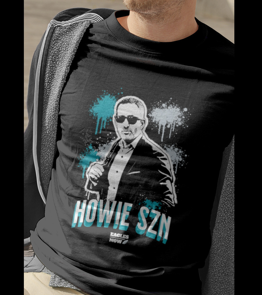 Howie SZN Philadelphia Eagles Football Fan Gear T-Shirt