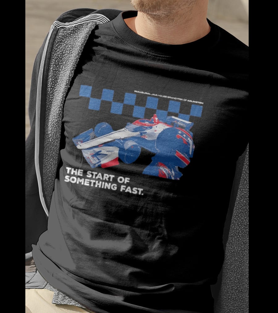 Java House GPA The Start Of Something Fast Racing Car T-Shirt