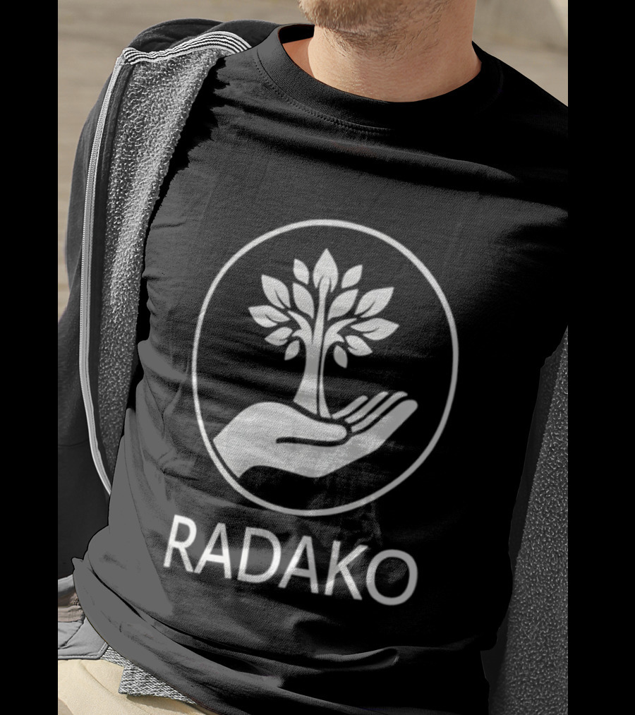 Radako Tree Hand Symbol Nature Connection T-Shirt