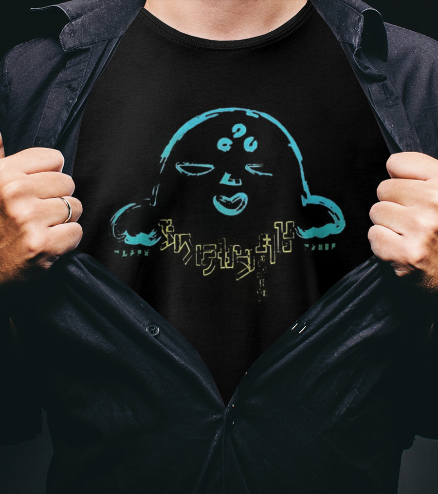 Star Lord Alien Neon Sci Fi Glow Illustrations T-Shirt