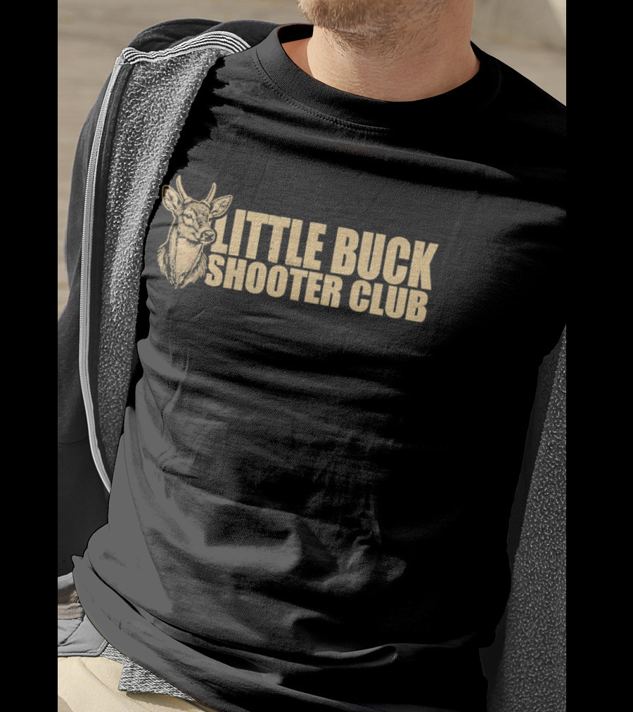 Little Buck Shooter Club Deer Hunting Bowhunter T-Shirt
