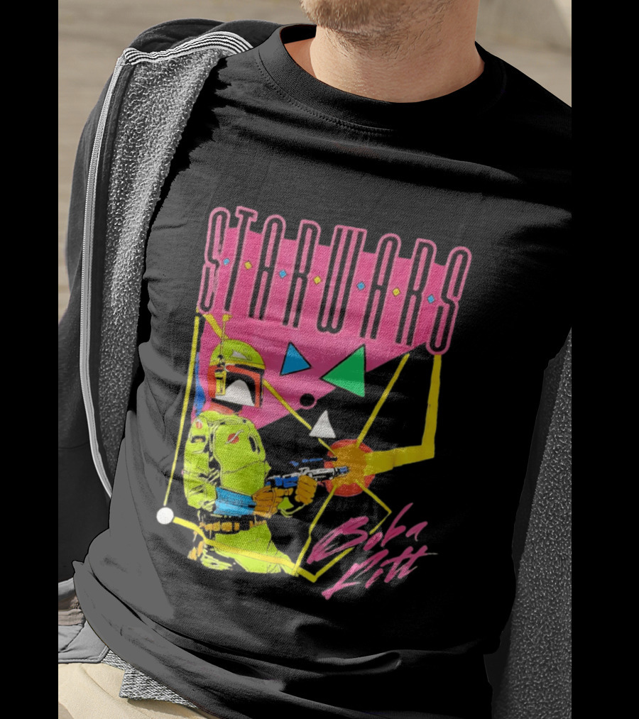 Star Wars Boba Fett Neon T-Shirt