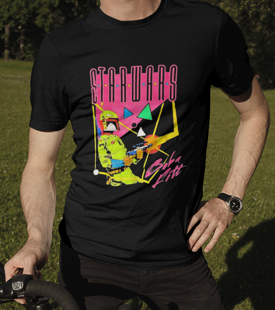 Star Wars Boba Fett Neon T-Shirt