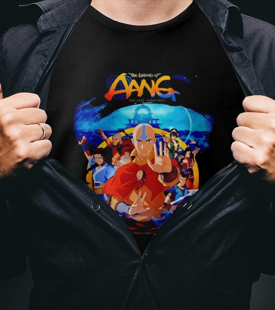 The Legend Of Aang The Last Airbender Team Avatar T-Shirt