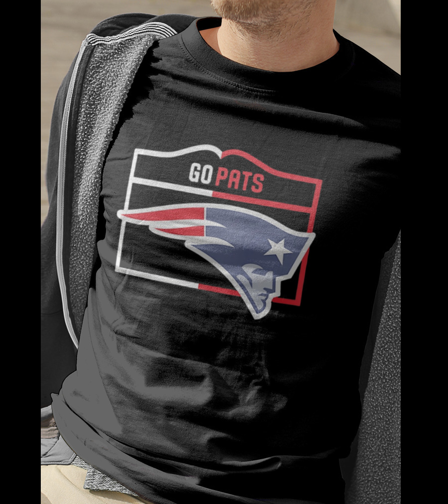New England Patriots Go Pats Team Spirit T-Shirt