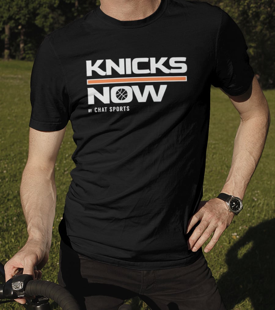 New York Knicks Now Basketball By Chat Sports T-Shirt
