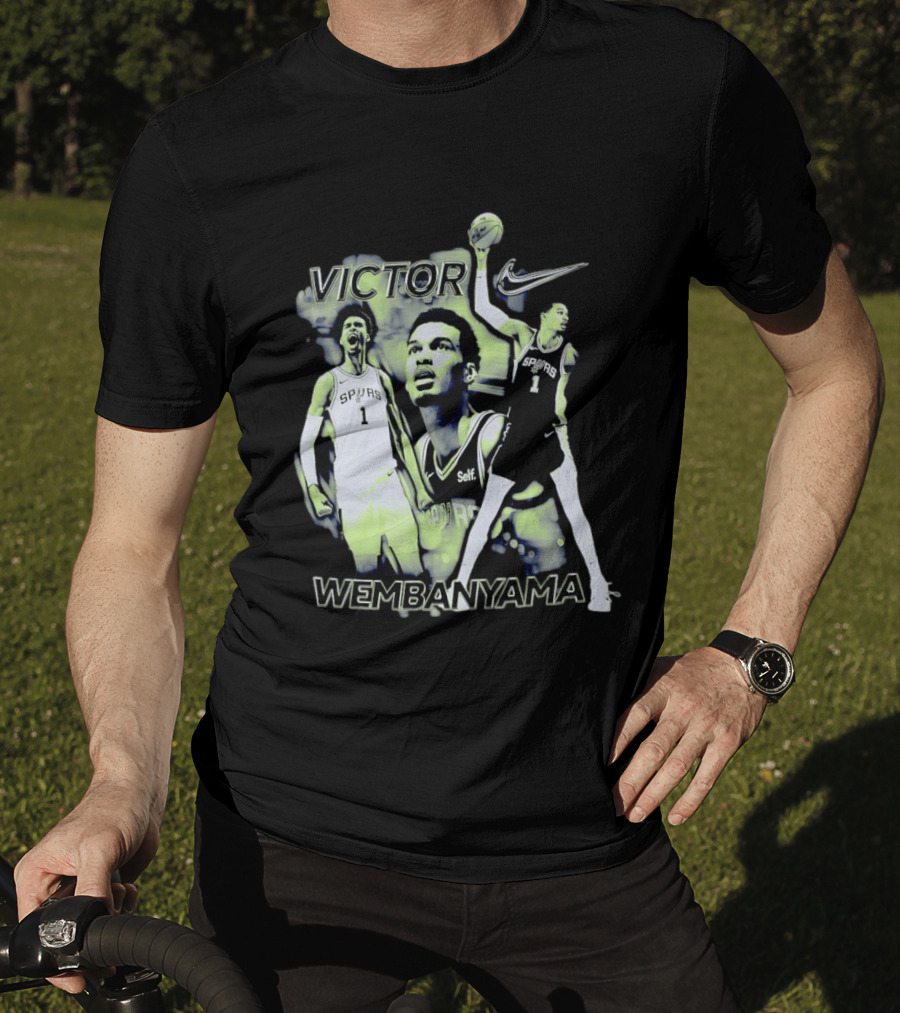 Victor Wembanyama San Antonio Spurs Nike Basketball T-Shirt