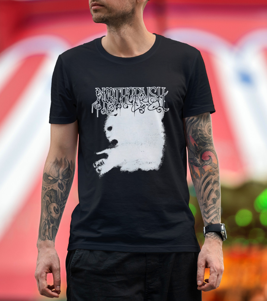 Noothgrush Erode The Person Distorted White T-Shirt