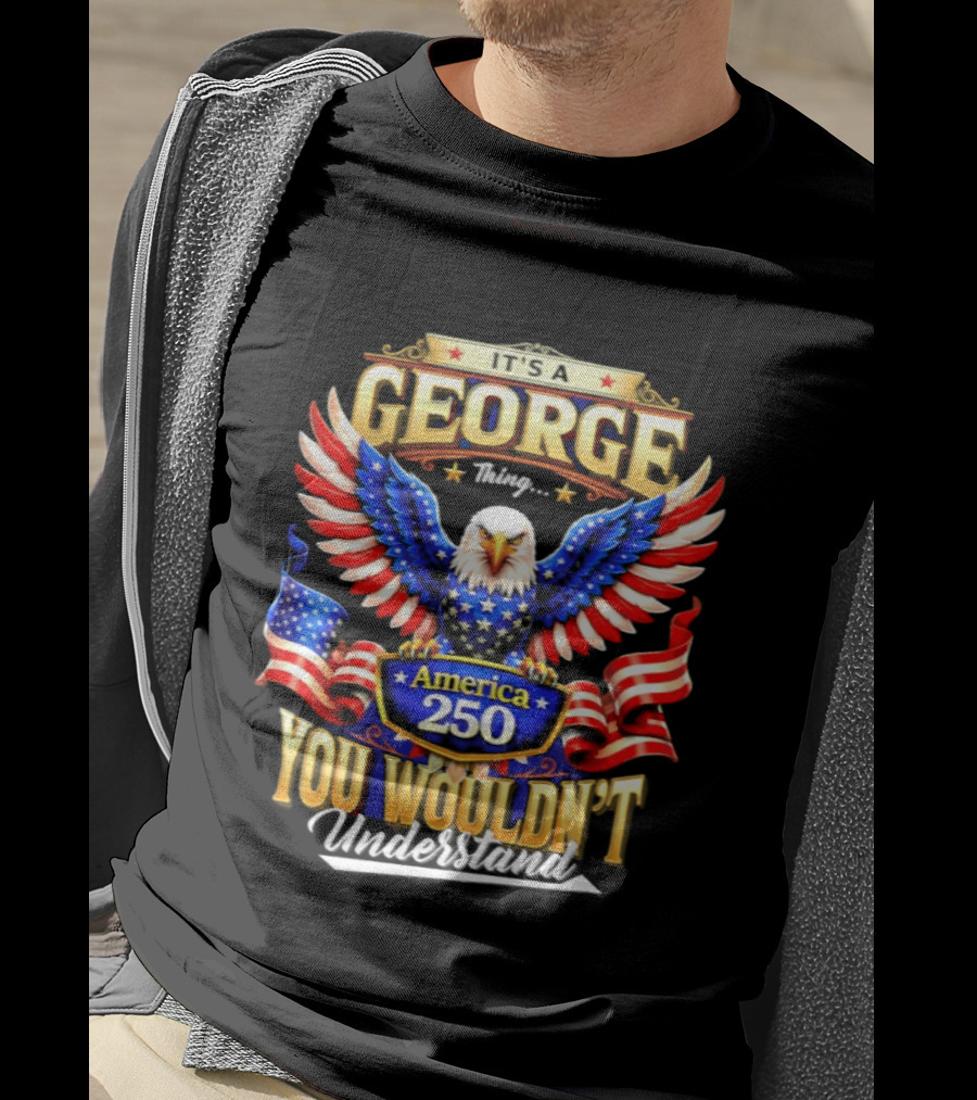 George America 250th Anniversary Bald Eagle You Wouldn't Understand T-Shirt