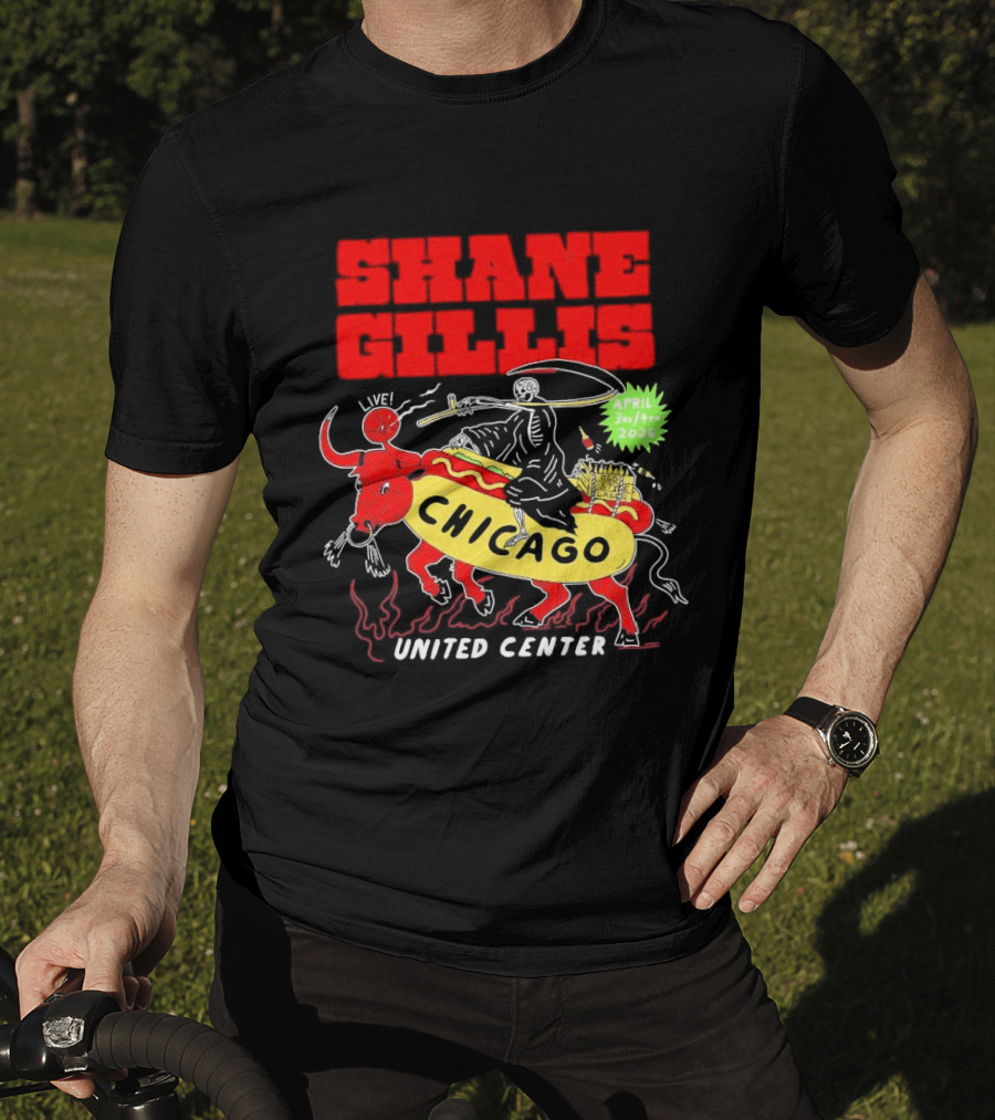 Shane Gillis Chicago April 3 4 2026 United Center T-Shirt