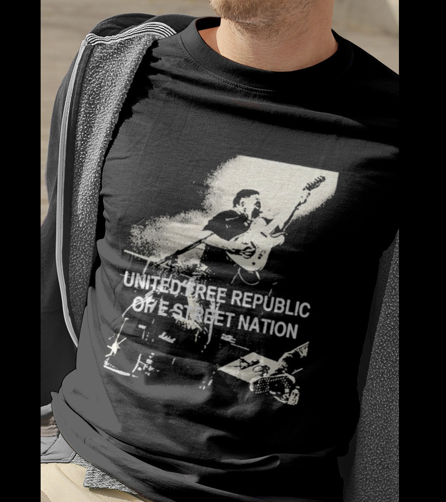 Bruce Springsteen 2026 Land Of Hope And Dreams American Tour United Free Republic One Street Nation T-Shirt