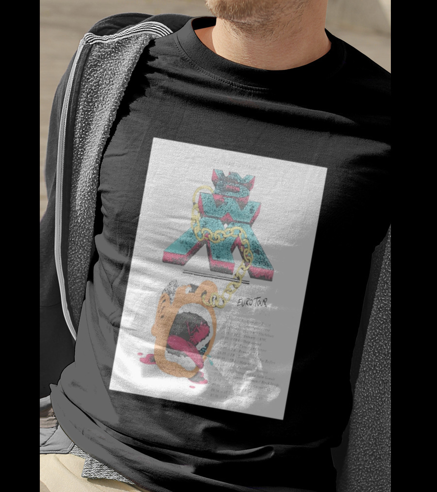 Wet Dream War Machine Euro Tour 2026 Chain And Art Dates T-Shirt