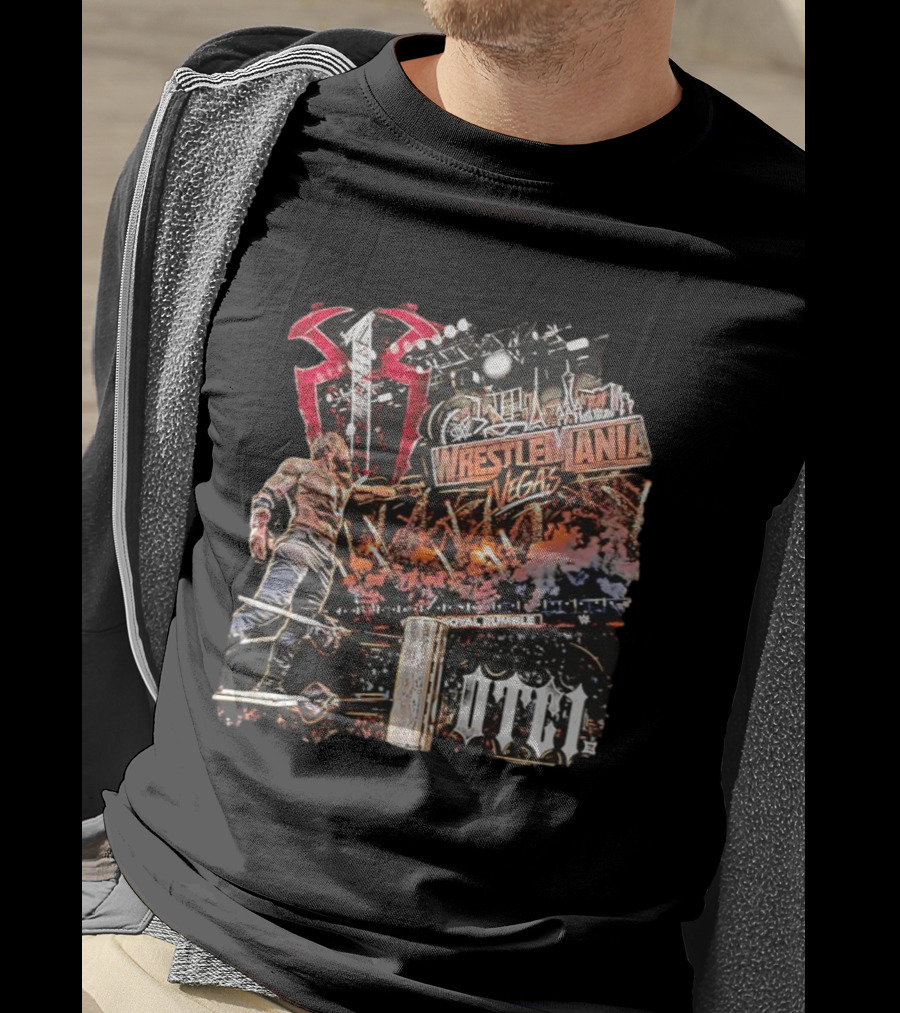 Roman Reigns WWE WrestleMania Vegas Royal Rumble UCE T-Shirt