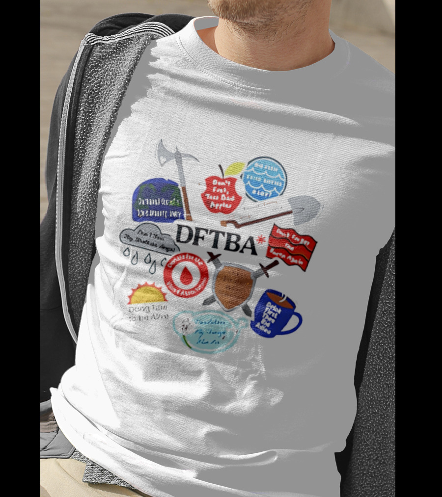DFTBA Don't Forget To Be Awesome Bad Apple Touhou Project T-Shirt