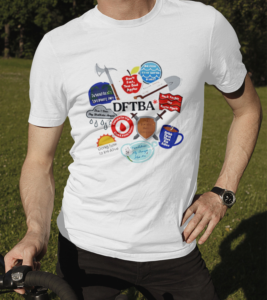 DFTBA Don't Forget To Be Awesome Bad Apple Touhou Project T-Shirt