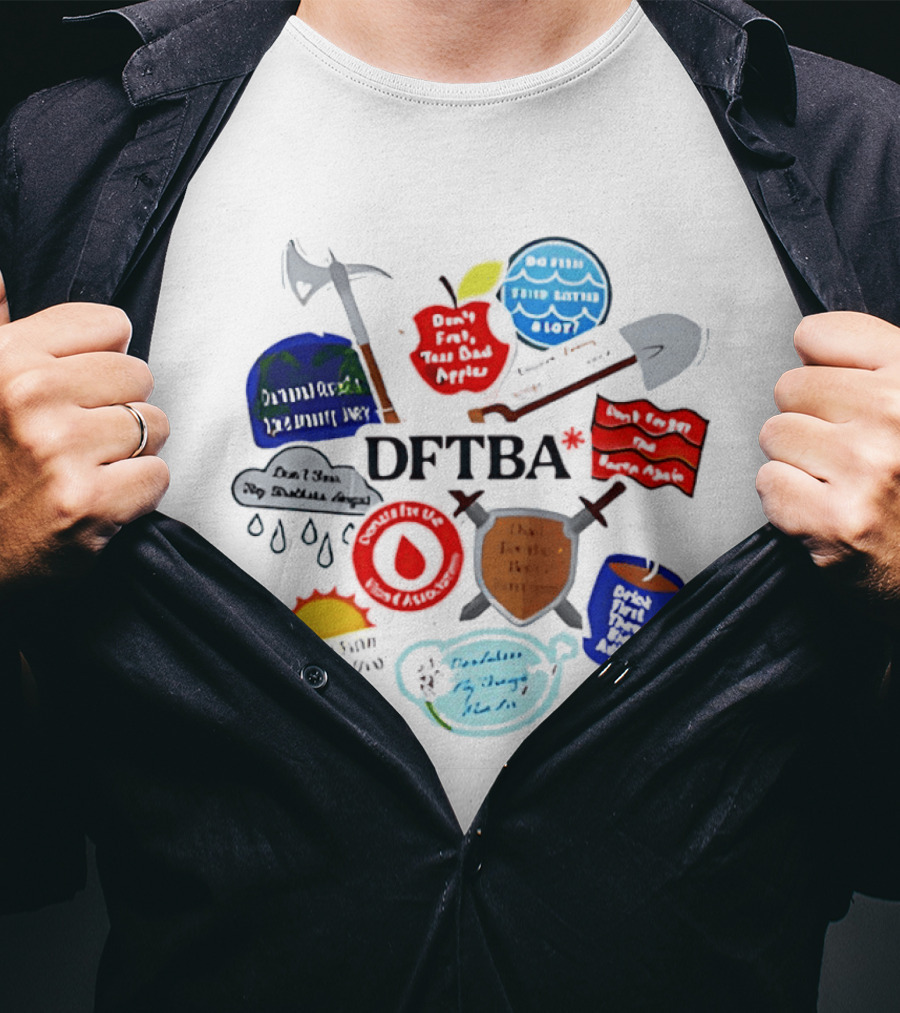 DFTBA Don't Forget To Be Awesome Bad Apple Touhou Project T-Shirt