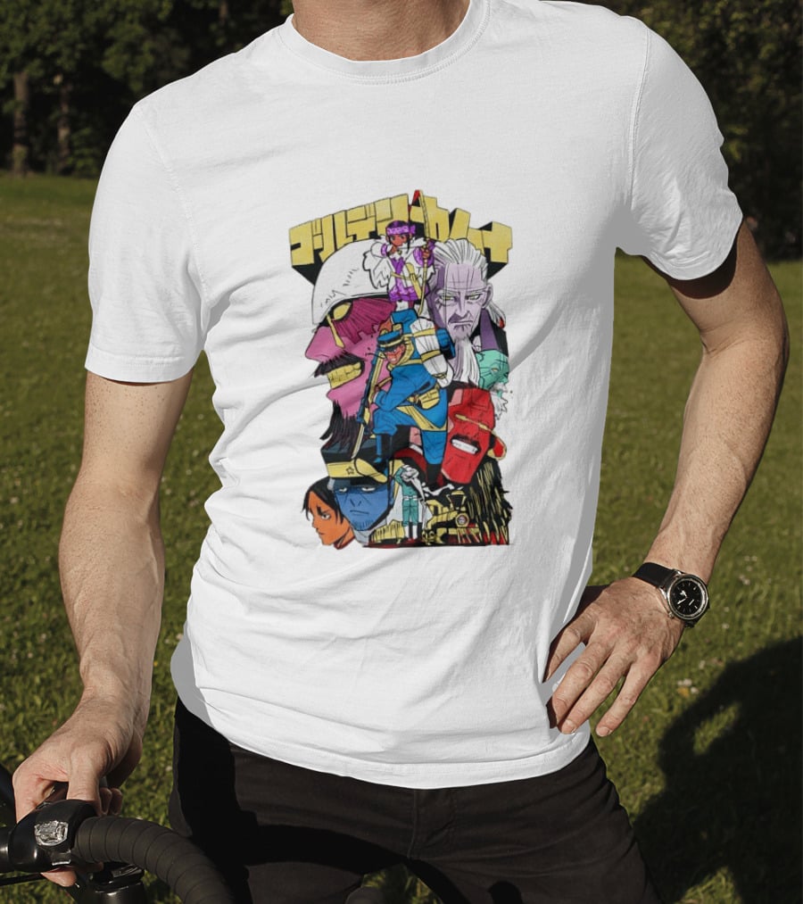 Golden Kamuy Manga Characters Collage T-Shirt