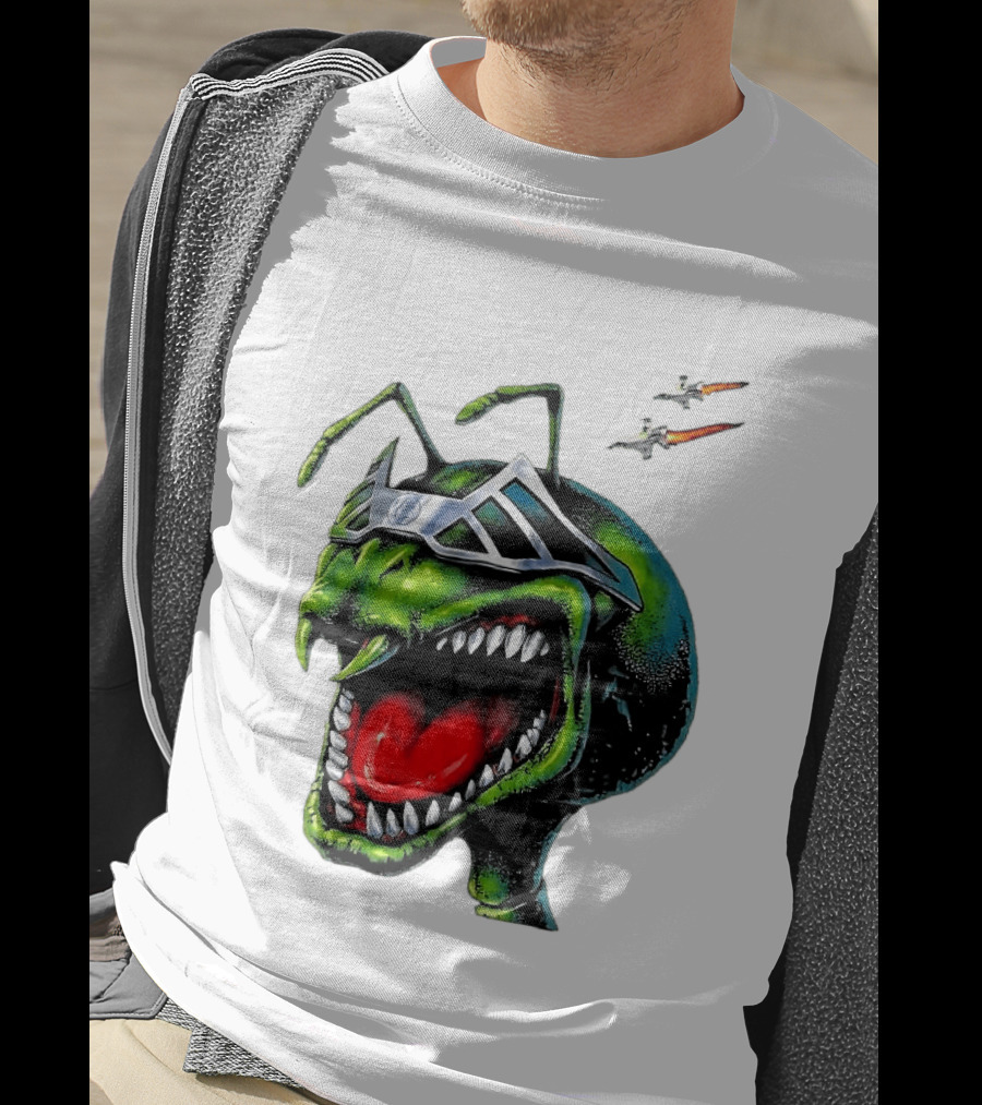 Hellstar Anthony Edwards Ant Man Alien Creature With Sunglasses And Spacecrafts T-Shirt