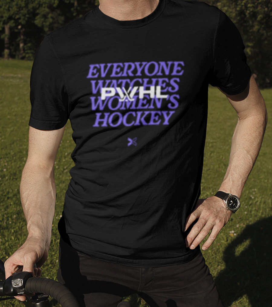 Everyone Es Women's Hockey PWHL Togethxr Collaboration T-Shirt