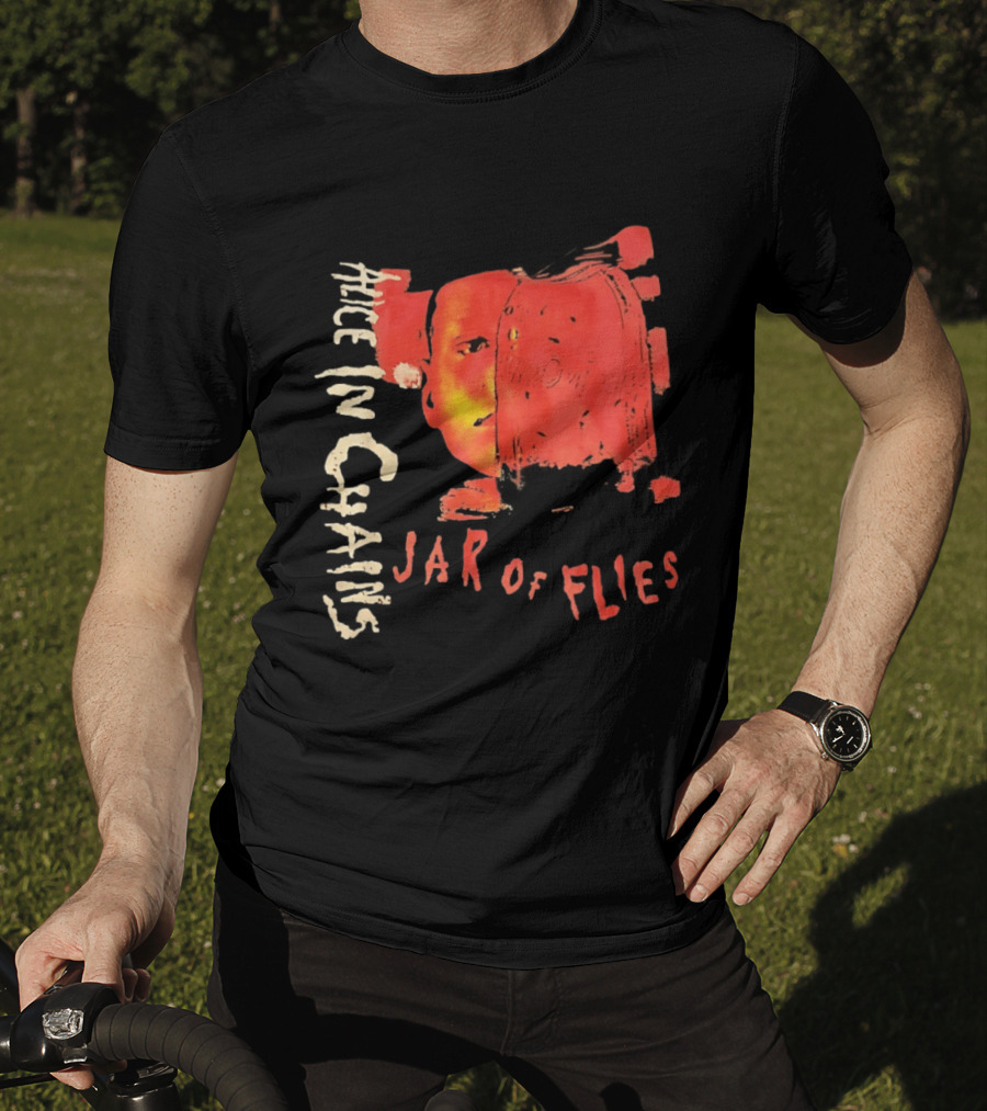 Alice In Chains Jar Of Flies Album Art Face T-Shirt