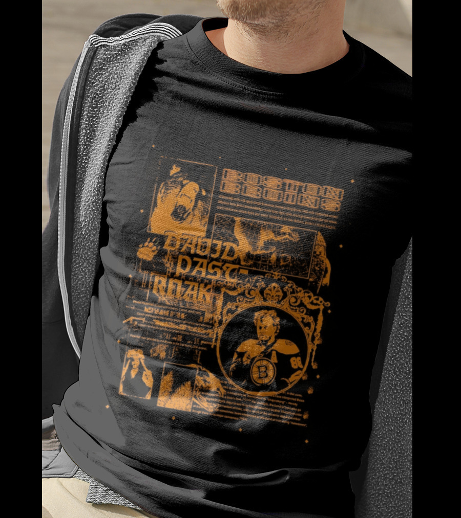 Boston Bruins David Pastrnak NHL Player 88 T-Shirt