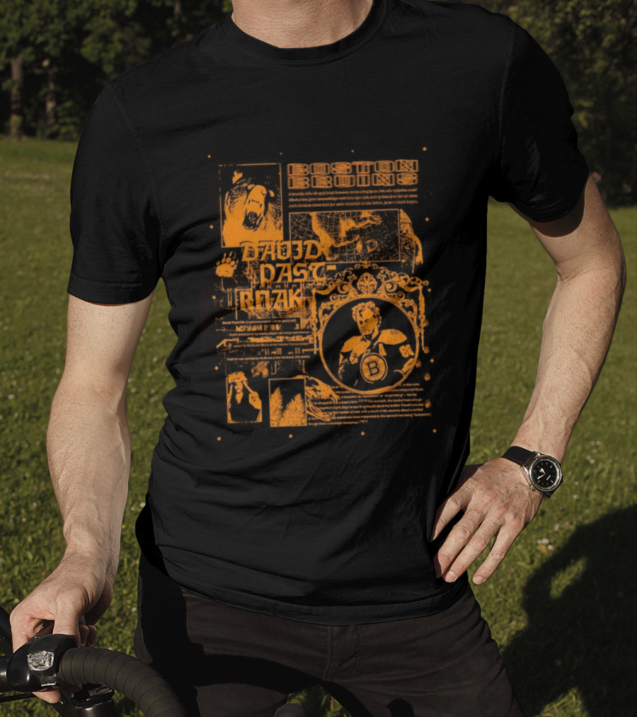 Boston Bruins David Pastrnak NHL Player 88 T-Shirt