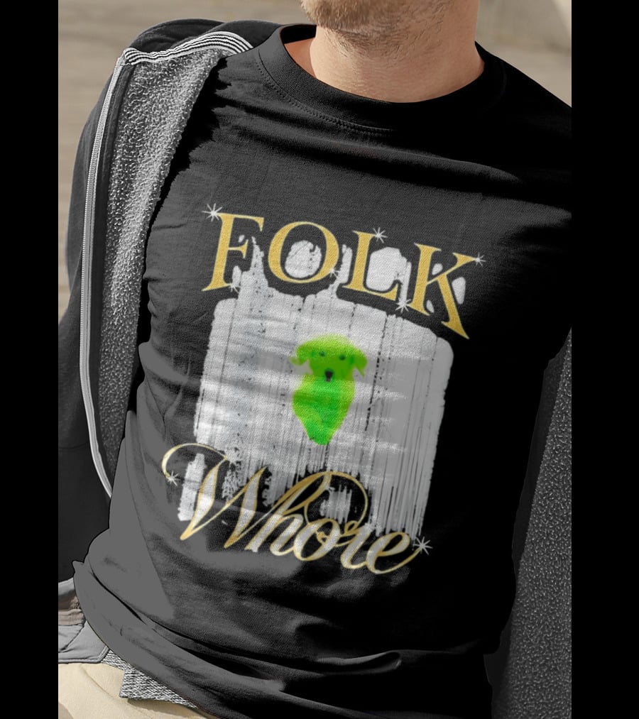Green Dog Folk Whore T-Shirt