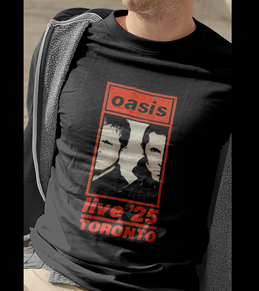 Oasis Live '25 Toronto Concert Event T-Shirt