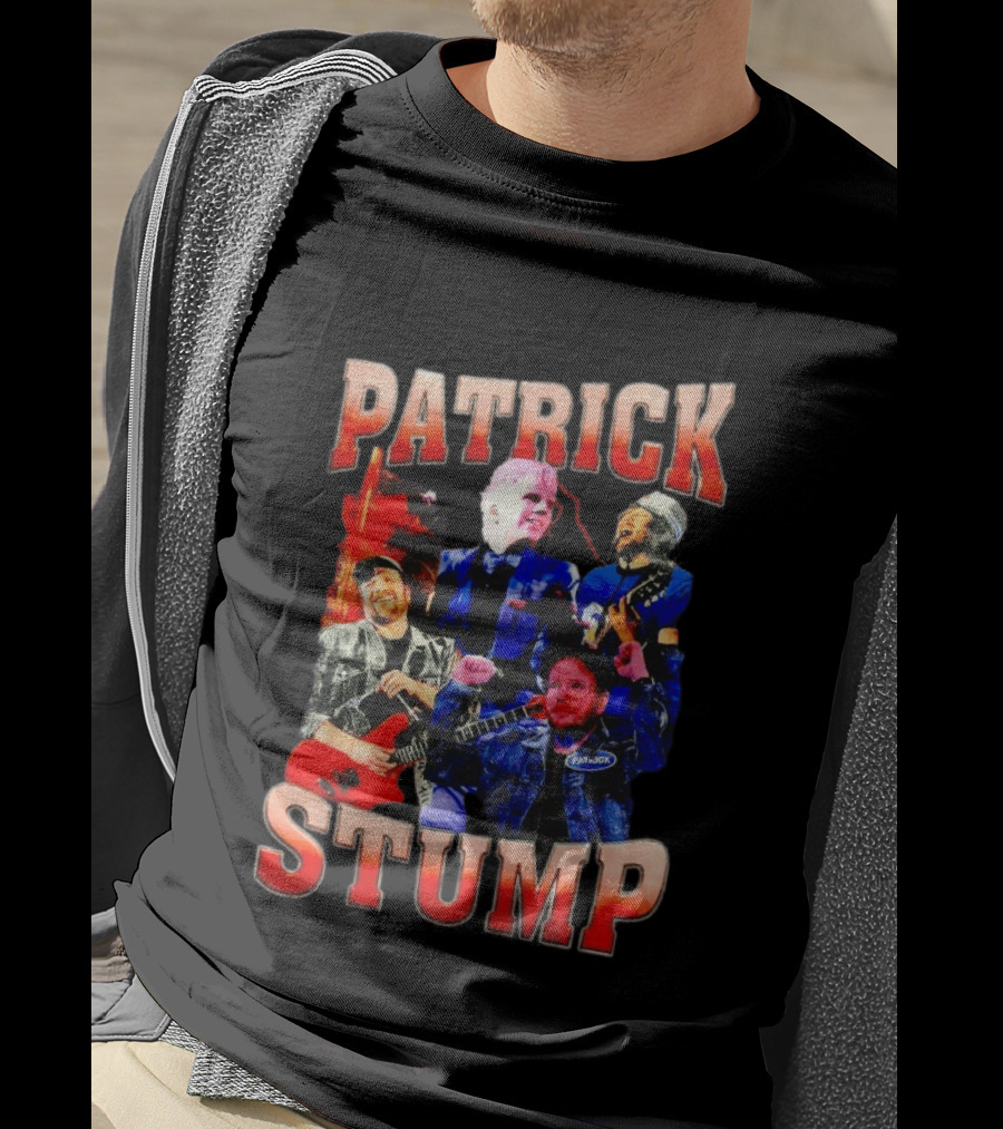 Patrick Stump Stage Performance Montage T-Shirt