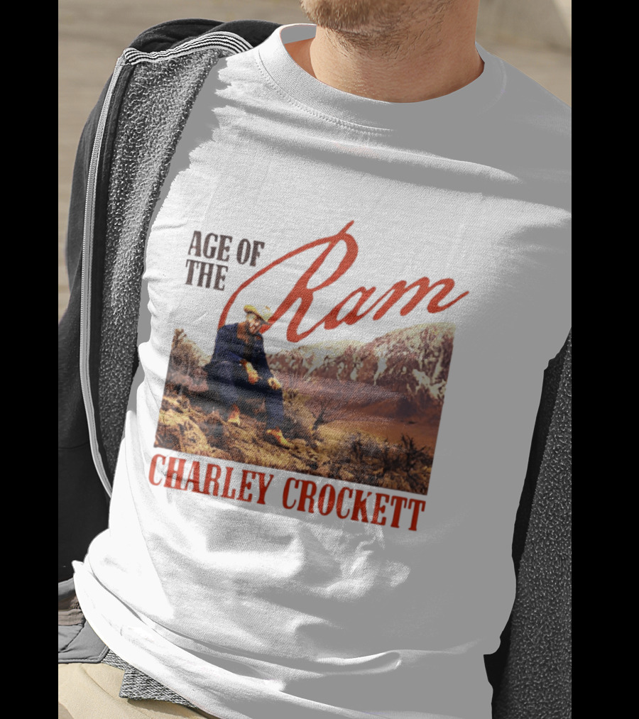 Age Of The Ram Western Style Charley Crockett Adventure T-Shirt
