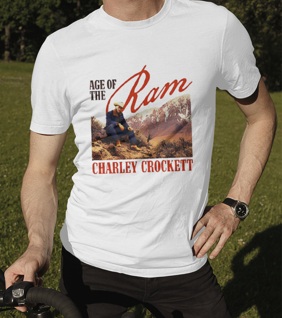 Age Of The Ram Western Style Charley Crockett Adventure T-Shirt