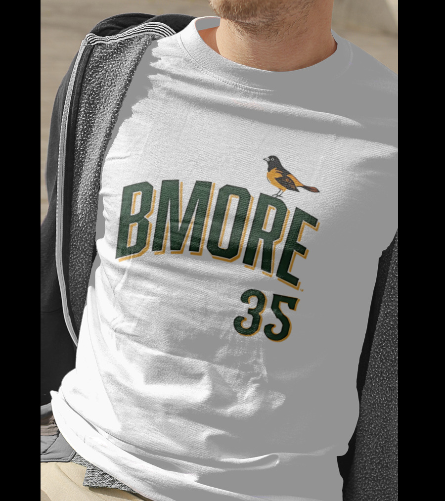 Baltimore Orioles Bmore 35 City Connect Bird T-Shirt