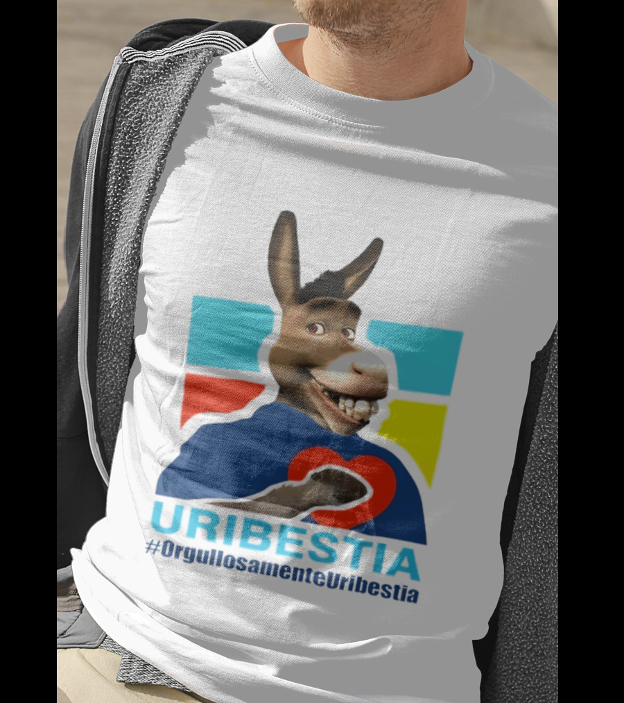 Donkey From Shrek Uribestia OrgullosamenteUribestia Hashtag T-Shirt