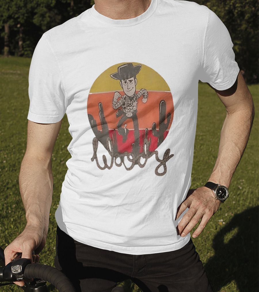 Woody Desert Cactus Scene Toy Story T-Shirt