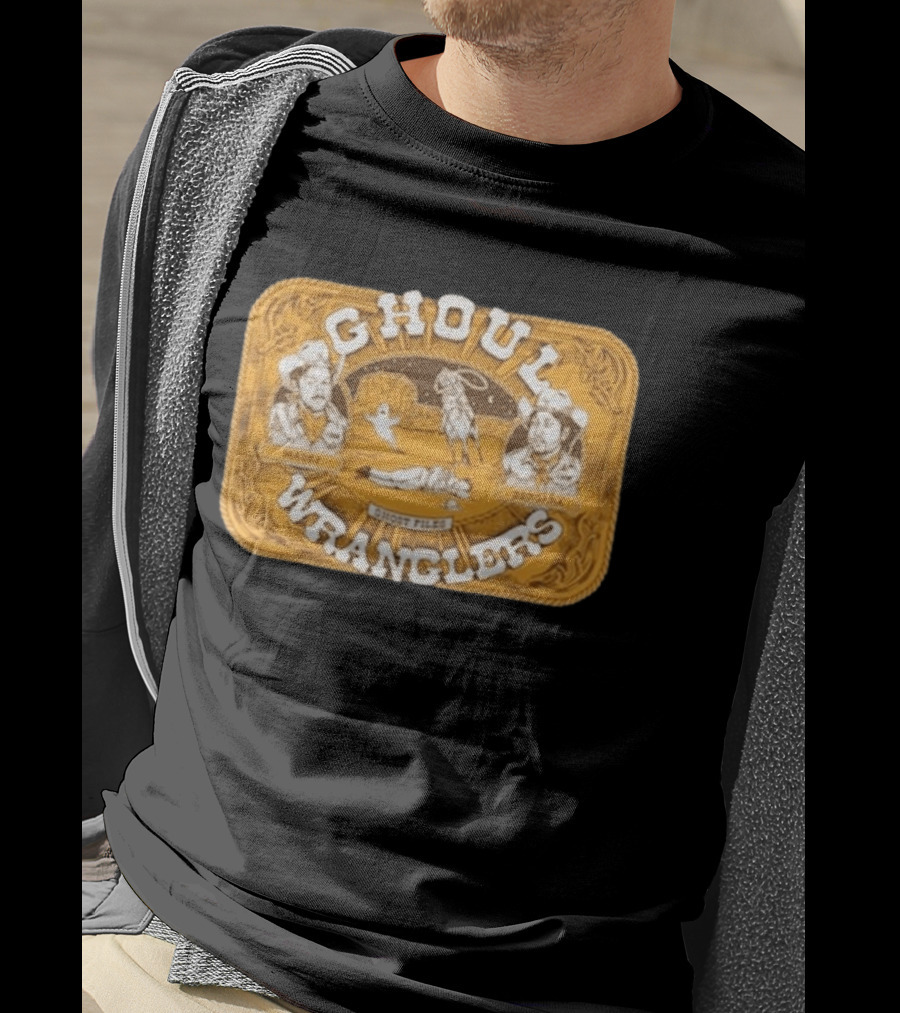Ghost Files Ghoul Wranglers Madej Bergara Cowboy T-Shirt