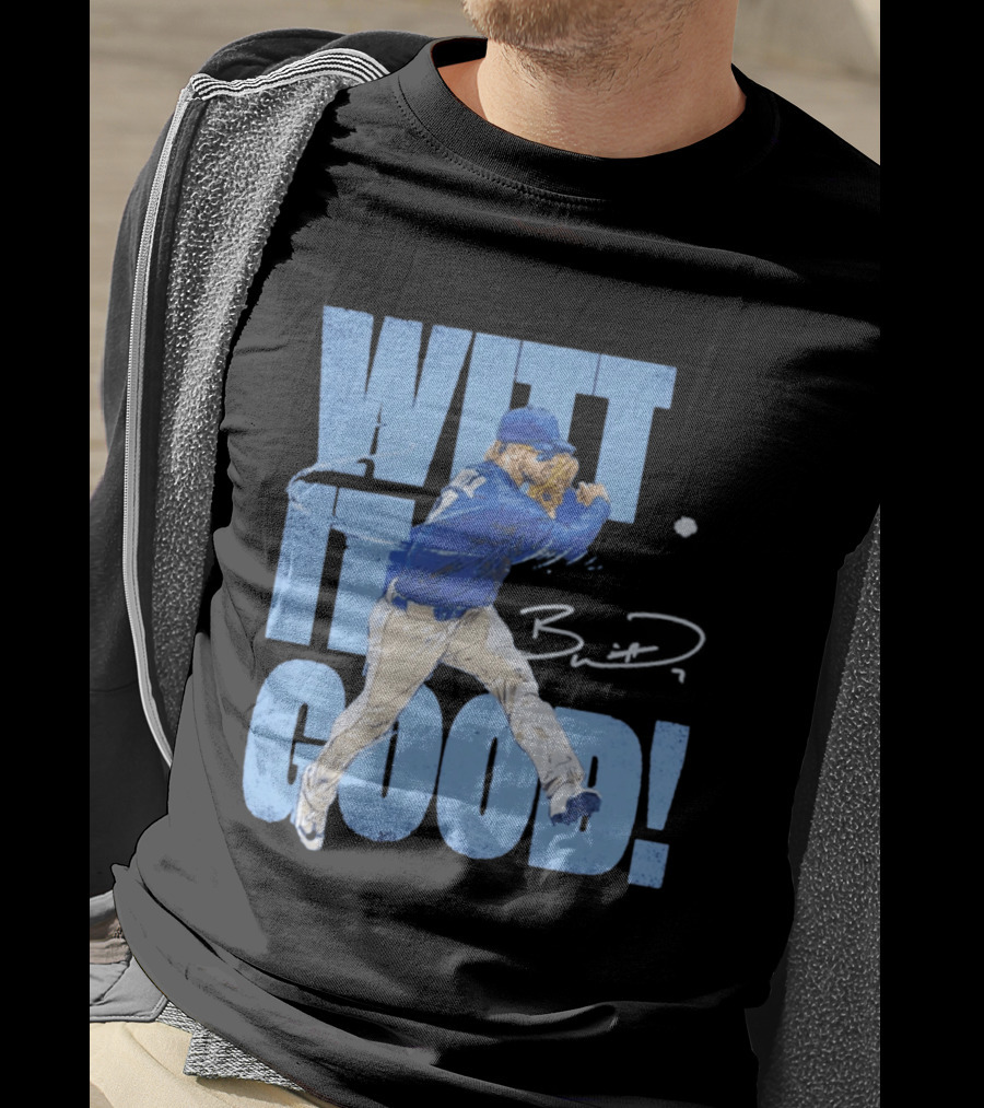 Bobby Witt Jr Kansas City Royals Witt It Good Celebrating Baseball Excellence T-Shirt