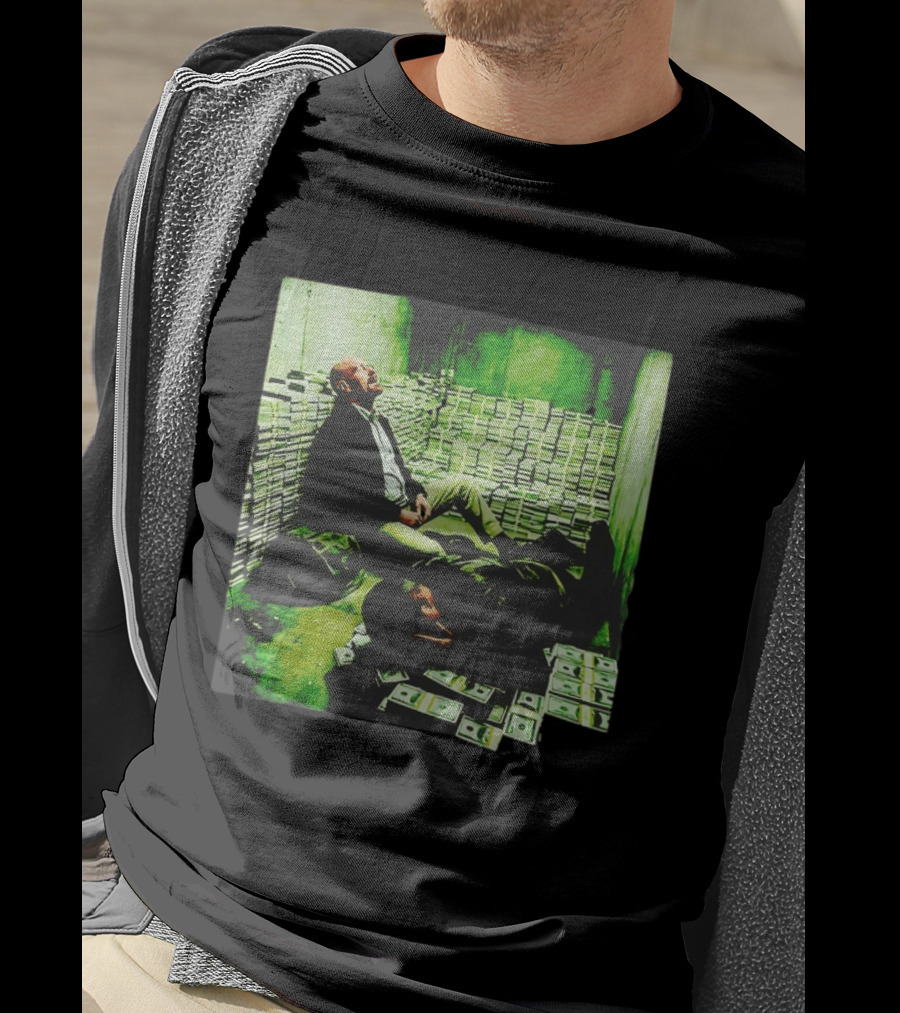 Breaking Bad Walter White Money Stacks Scene Heisenberg Transformation T-Shirt