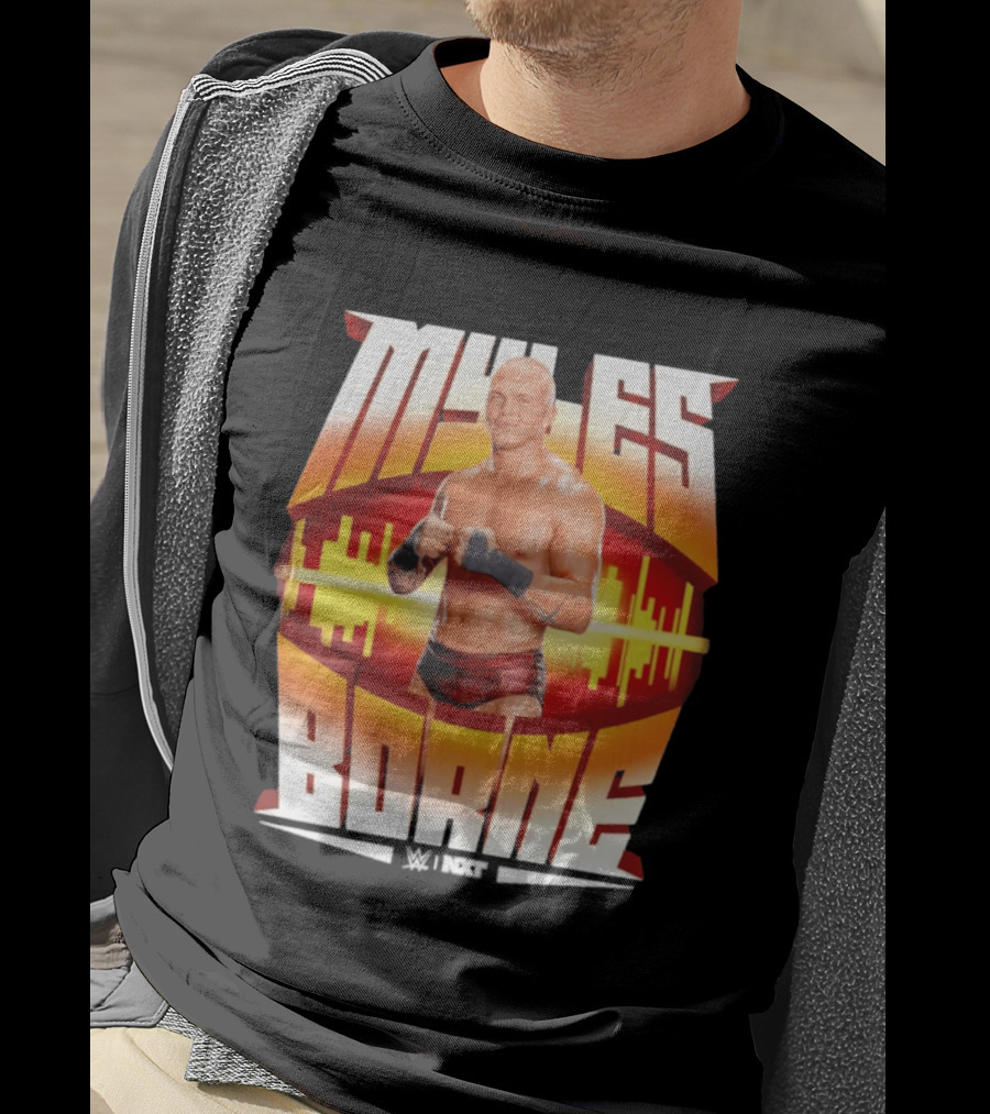 Myles Borne WWE Vibes Waves Champion T-Shirt