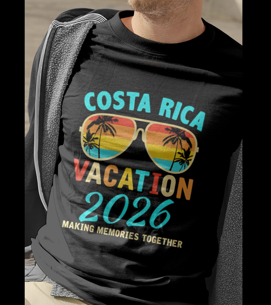 Costa Rica Vacation 2026 Making Memories Together T-Shirt