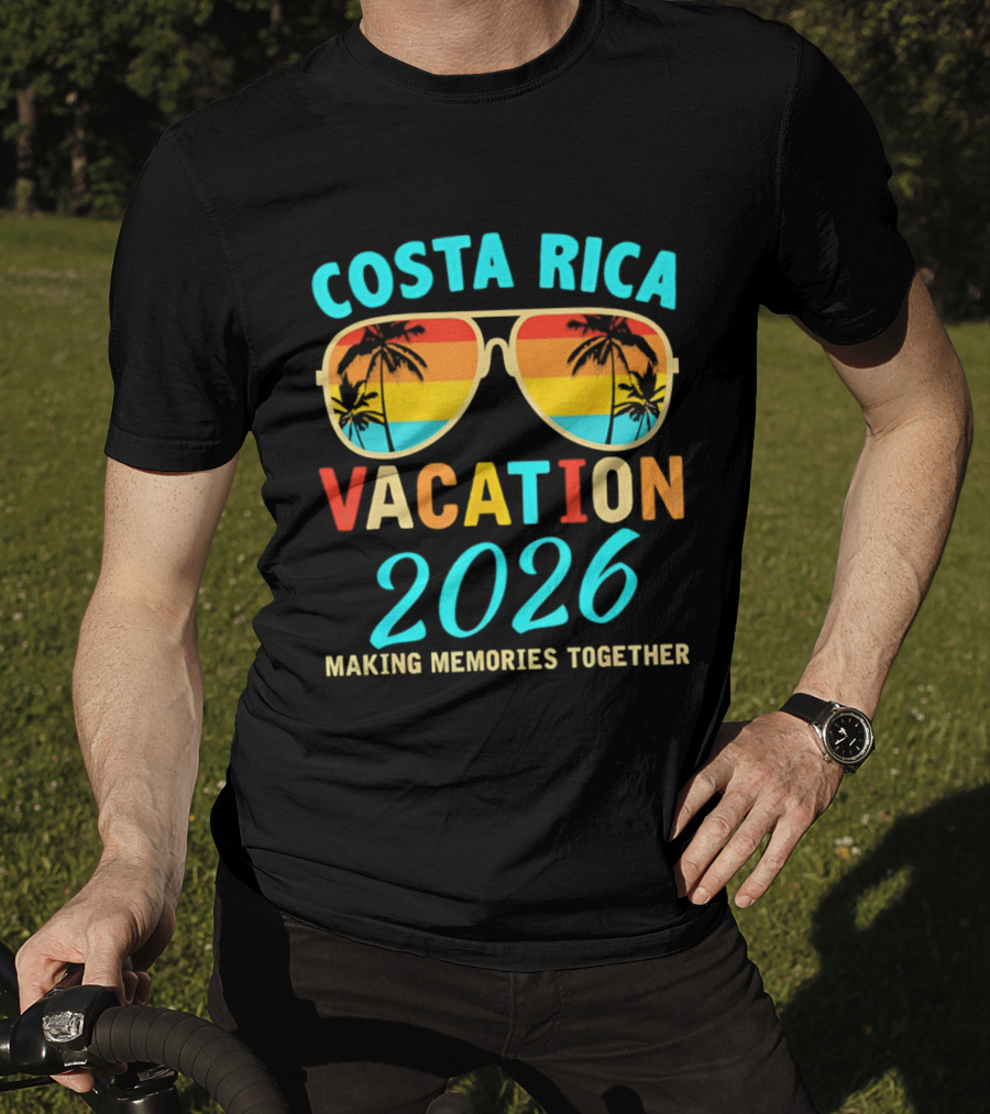 Costa Rica Vacation 2026 Making Memories Together T-Shirt