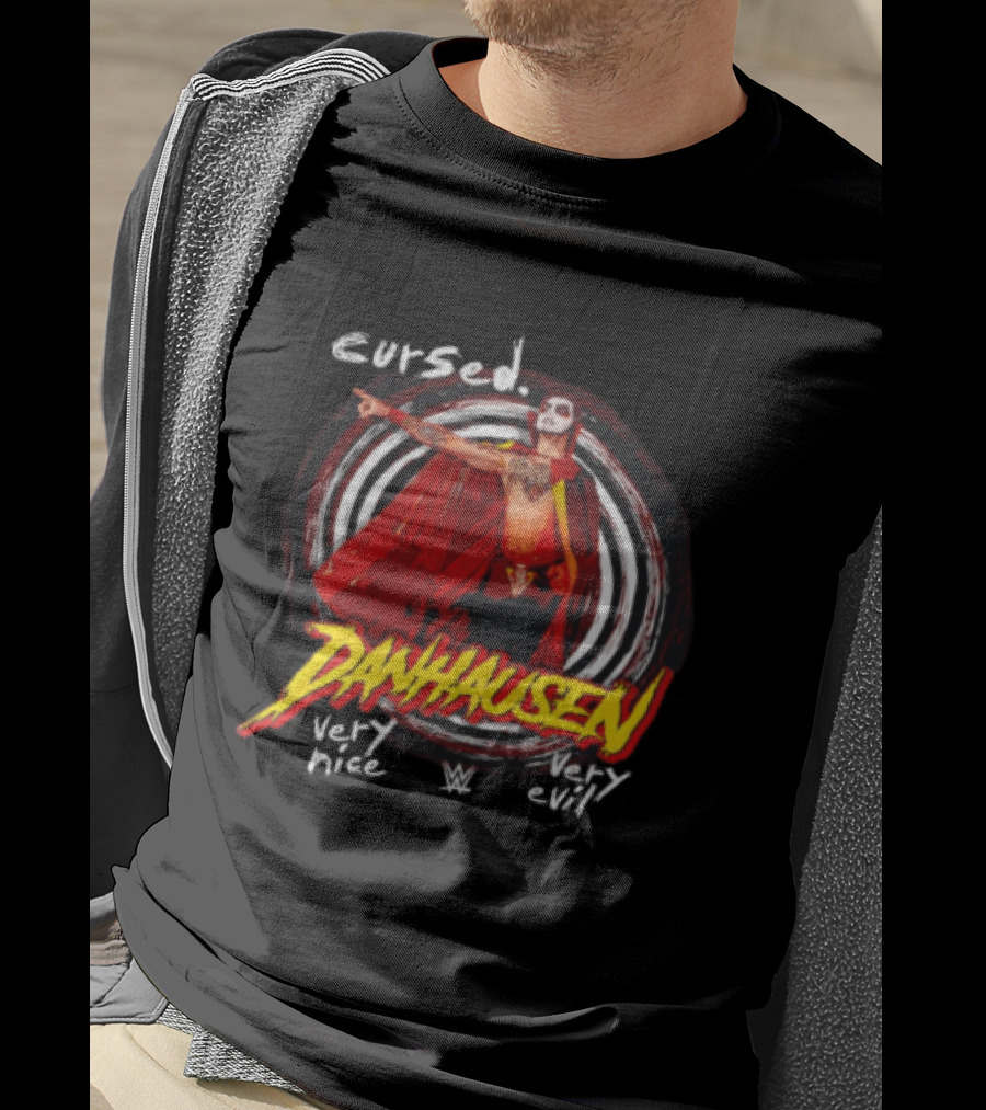 Cursed Danhausen WWE Very Nice Very Evil T-Shirt