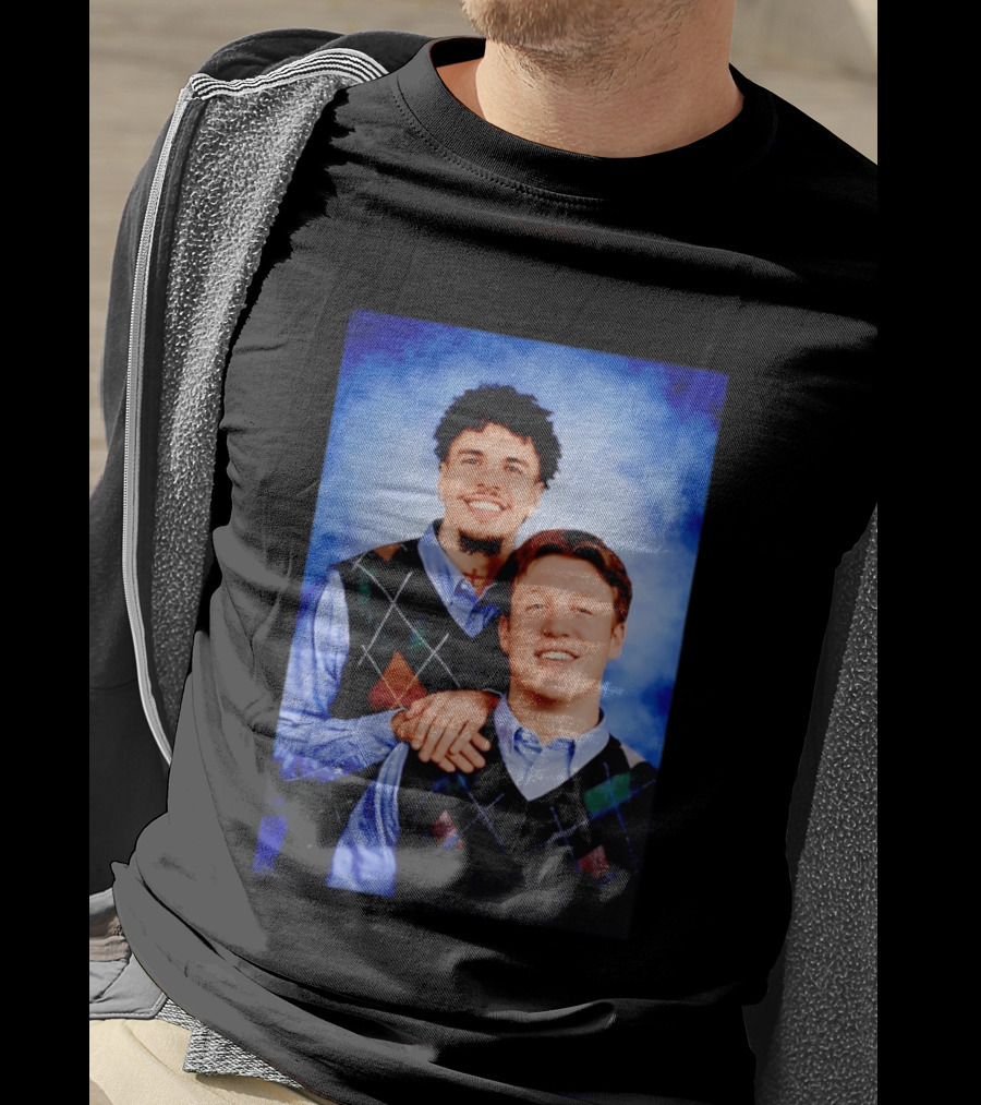 Jared Goff Amon Ra St Brown Step Brothers Detroit Lions T-Shirt