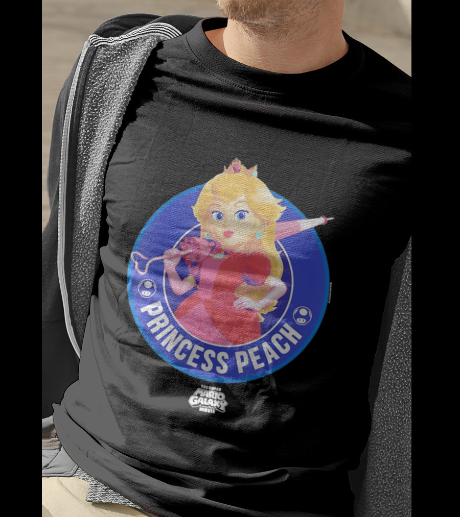 Princess Peach Super Mario Galaxy Movie Adventure T-Shirt