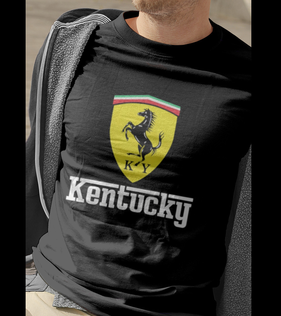 Kentucky Horsepower Ferrari T-Shirt