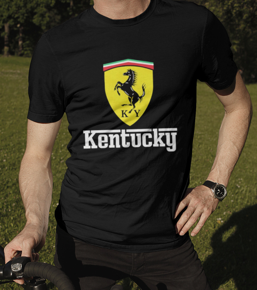 Kentucky Horsepower Ferrari T-Shirt