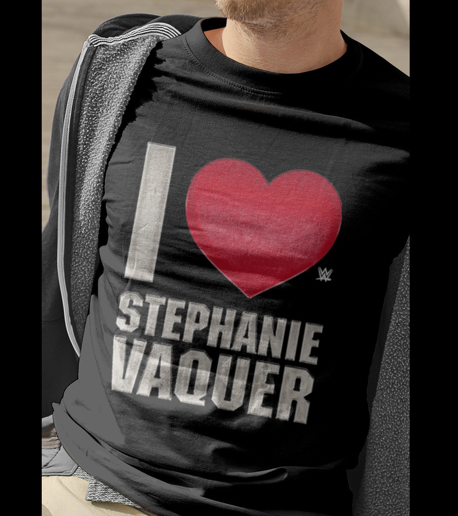 I Heart Stephanie Vaquer Enthusiast Passion W Red Heart T-Shirt