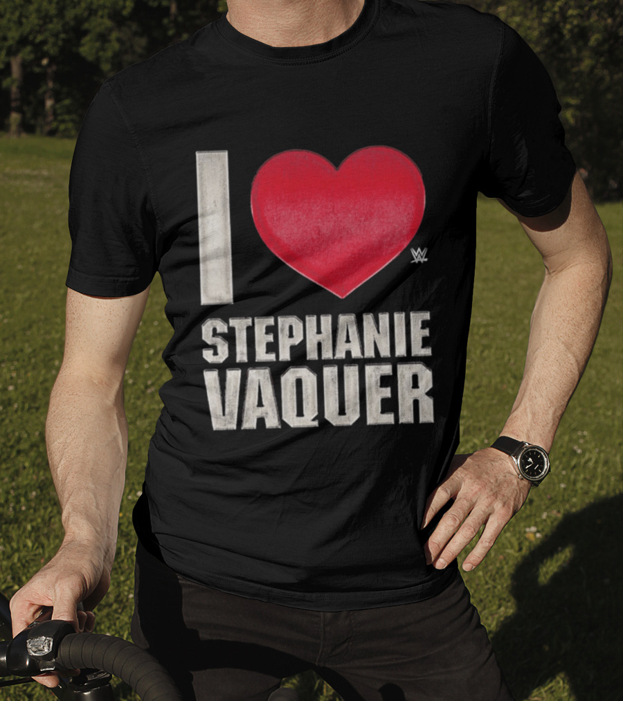 I Heart Stephanie Vaquer Enthusiast Passion W Red Heart T-Shirt